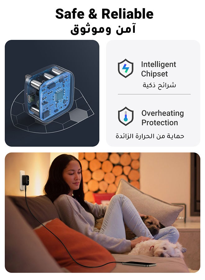 Ugreen iPhone 15 Pro Max Fast PD20W USB-C Wall Charger